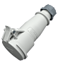 РОЗЕТКА КАБЕЛЬНАЯ AM-TOP IP44 16A 3П 12Ч 50-250В ЛИТ СЕР ДЛЯ ЦЕПЕЙ С РАЗД ТРАНСФ ВИНТ КЛЕМ MENNEKES