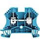 КЛЕММА ПРОХОДНАЯ ВИНТОВАЯ WDU 10 BL 10мм2 СИНЯЯ WEIDMULLER 1020380000