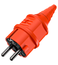 ВИЛКА КАБЕЛЬНАЯ ОРАНЖ SCHUKO IP44 16A2П+З230B ЗАЩИТА ОТ ПЕРЕГИБОВ КАБ ВИНТ КЛЕМ MENNEKES 10837