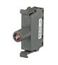 ПАТРОН MLBL-01R С КРАСНЫМ СВЕТОДИОДОМ 24В AC/DC, ABB 1SFA611621R1011