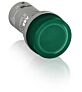 ЛАМПА CL-501G ЗЕЛЕНАЯ, СВЕТОДИОД, 12В AC/DC, ABB 1SFA619402R5012