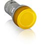 ЛАМПА СИГНАЛЬНАЯ CL2-520Y ЖЁЛТАЯ СО ВСТРОЕННЫМ СВЕТОДИОДОМ, 220V DC, ABB 1SFA619403R5203