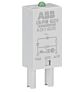 МОДУЛЬ ПОДКЛЮЧАЕМЫЙ, ВАРИСТОР+ЗЕЛЕНЫЙ СВЕТОДИОД СИД 6-24В AC/DC, ABB 1SVR405655R1000