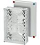 КОРОБКА K 7005 ПЛОМБ IP65 450Х300Х170 5ПОЛ 16-70КВ ММ СЕР PC УФ БЕЗ КАБ ВВОД HENSEL 3900221