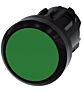 КНОПКА НАЖИМНАЯ ЗЁЛЕНАЯ 22ММ КРУГЛАЯ ПЛАСТИКОВАЯ SIEMENS 3SU1000-0AB40-0AA0