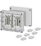 КОРОБКА DP 9222 КАБЕЛЬНАЯ IP54 119Х139Х50 2Х5-ПОЛ КЛ ДО 2,5КВ ММ СЕР PS С 7ХDPS 02 HENSEL 6000042