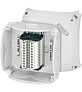 КОРОБКА RK 0610 TG 130Х130Х77 10-КЛЕММ 0,5-4КВ ММ PP, IP66