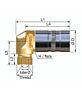 МУФТА БЫСТРОРАЗЪЕМНАЯ УГЛОВАЯ 90°, 3/8"  R34511026 CBI06 1416/IA/JV/RE STAUBLI